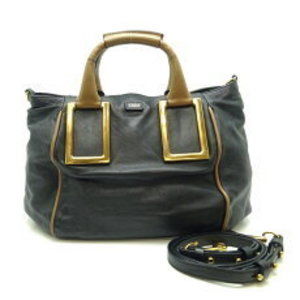 Chloé Ethel Handbag Black Leather